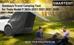 Lightweight 4 Season Tesla Camping Tent Black Color Waterproof Silver Coated