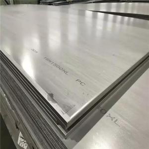 Quality ASTM GB 316 Stainless Steel Sheet Metal Plate 80mm Mirror Polish wholesale