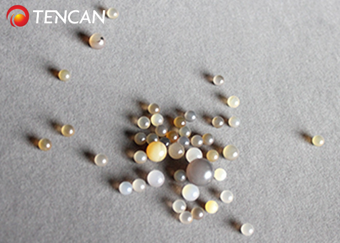 Tencan 5-30mm Agate Grinding Balls High Hardness Natural For Mill