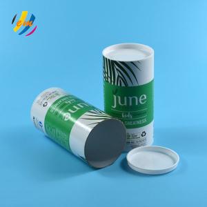 Quality Food Grade CMYK Printing 85mm Dia Corrugated Cardboard Tubes wholesale
