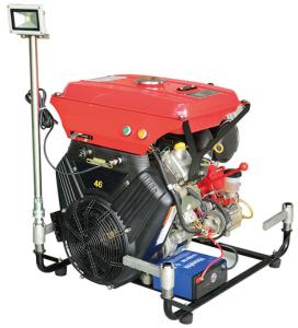 Quality 46HP Gasoline Portable Fire Fighting Equipment Pump with LED Light wholesale
