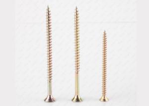 Quality Long Chipboard Screws , Furniture Finish Wood Screws DIN7505 Standard wholesale