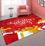 Cartoon Merry Christmas Patterns Living Room Floor Carpets