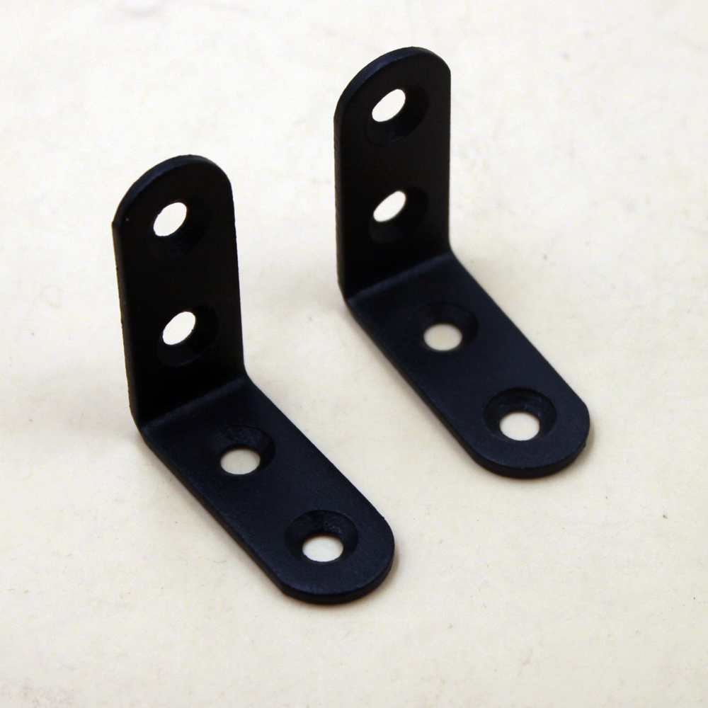 Yellow Stainless Steel Metal Flat Corner Braces Mending Plates Angle T L Bracket