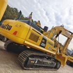 Used komatso excavators crawler dumper Komatso PC350 PC200 PC400 /excavator