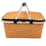 Picnic Baskets, Wholesale Hot Sales Retail Foldable Supermarket Shopping Basket