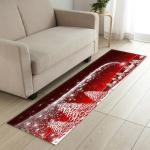 Christmas Long Strip Washable Kitchen Carpet For Sofa Area
