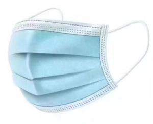 Quality Blue Green Non Woven Fabric Face Mask , 3 Ply Surgical Face Mask wholesale