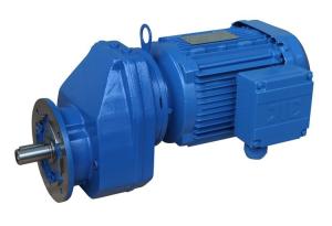 Quality GR Series Inline Helical Gear Reducer Helical Reduction Gearbox Cast Iron Housing wholesale