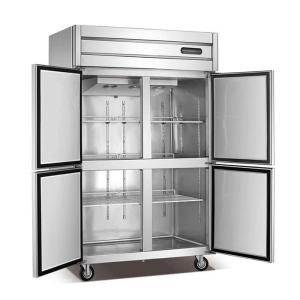 Quality Automatic Defrost R404A 1000L 4 Door Fridge Freezer wholesale