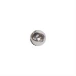 DN150-DN300 Stainless Steel Silver Three Way Ball Valve with High Temperature