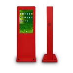 Interactive Windows 10 32" Sunlight Readable Digital Signage Red