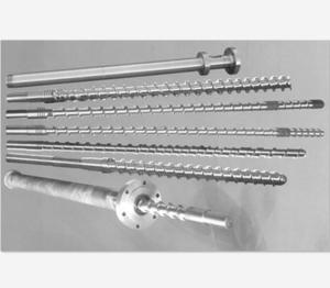 Quality Durable Extruder Barrel And Screw , Extruder Machine Parts φ15mm-φ300mm wholesale