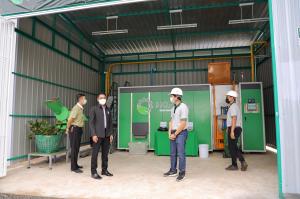 Quality SUS304 2000KG Compost Waste Food To Fertilizer Machine 2300mm Sustainable wholesale