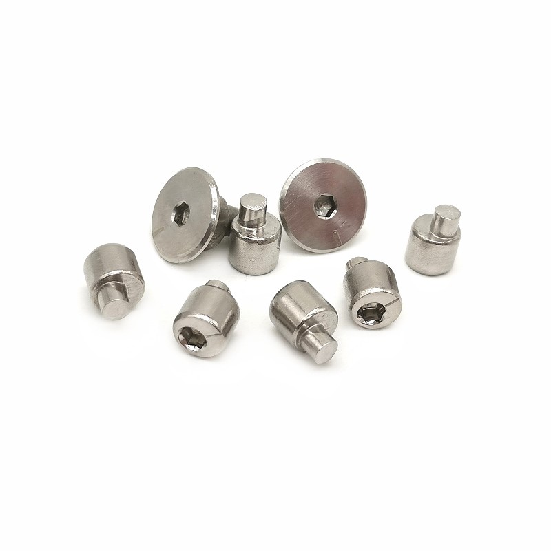 Crown Mark Processing Custom Quick-Assembly Eccentric Hinge Adjusting Rivet Plum Eccentric Nail