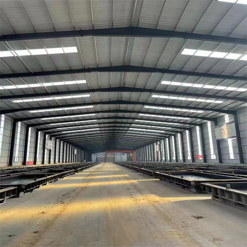 Prefabricated Steel Shed Construction Anti Corrosion Light Steel Garage Sheds