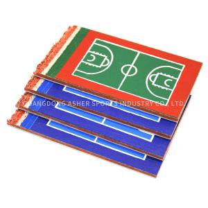 Quality Adhesive Acrylic Eco Outdoor Court Flooring Surface Badminton Court Use wholesale