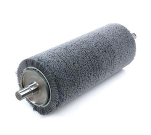 Quality Industrial Abrasive Silk Nylon Roller Brush For Metal Deoxidizing wholesale