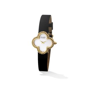 Quality Shenzhen Jeweler VCA Alhambra Vintage Watch small model white mother-of-pearl dial wholesale