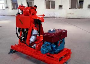 Quality Rock Core Soil Sample Drill Rig 100 Meter Red Color wholesale