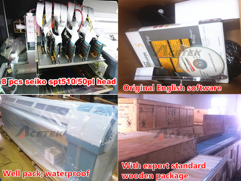 Infiniti FY-3278N 3.2 M Eco Solvent Printer With 8pcs SPT 510/50PL