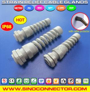 Quality Bend-Protecting IP68 Cable Glands, Flex-Protecting Nylon NPT Insulating Cable Glands for Flexible Cables wholesale