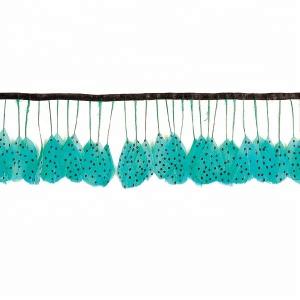 Quality Goose Feather Fringe Trim and Satin Ribbon for Shipping DHL UPS FEDEX TNT wholesale