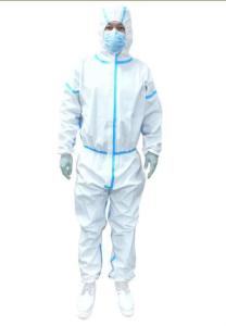 Quality Full Body Medical Protective Coveralls One Piece Antibacterial S - 6XL wholesale