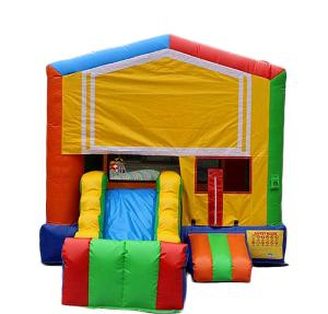 Quality Lyons toys Yellow PVC Hot sale inflatable castle bouncy castle for baby wholesale