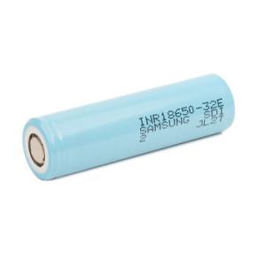 Quality Samsung 32E 18650 3200mAh 6.4A Battery 3.65V Cylindrical Lithium Ion Cell INR18650-32E wholesale