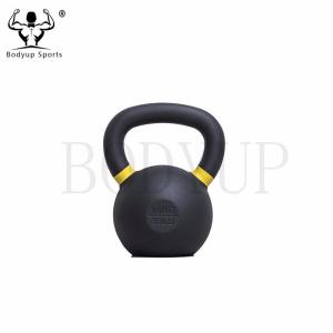 Quality Black Gym Fitness Iron Kettlebells Metal KettleBell Weights 20lbs wholesale