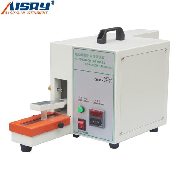 Cheap Electric Wet and Dry Fabric Colorfastness Decoloring Test Machine Abrasion Test Equipment for sale