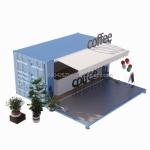Bathroom Container Houses 20ft Foldable Luxury Prefabricated Portable Shipping