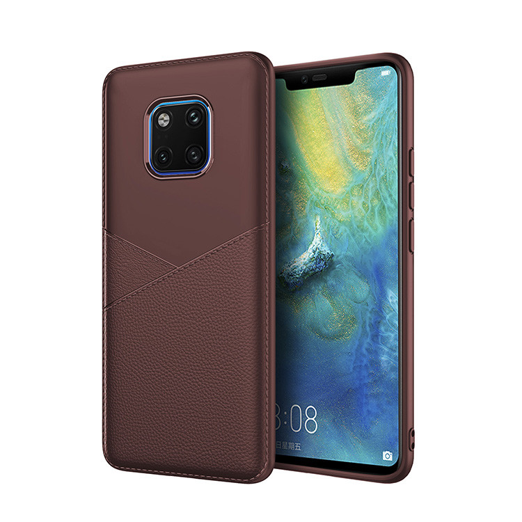 Black Blue Brown Business PU+TPU Protective Case Back Cover for OPPO F9/F9 Pro A3S A5 Global Version A71