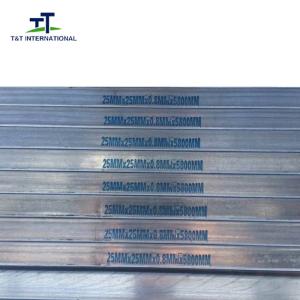 Quality Construction Building Galvanized Steel Square Tubing Light Weight Light Weight wholesale