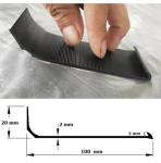 30mmx3.2mm PVC Vinyl Capping Strips and Cove Former for Professional Flooring