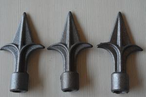China Wear Resistant Cast Iron Ornaments Sand Blasted Antirust Oil Surface Finish on sale