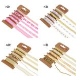ODM Polyester Ribbon 2mm 10mm 15mm Christmas Gift Wrap Ribbon
