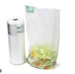 Plastic Produce Bags Roll 5-40 Mic Thickness Ideal For Bread Fruit And Veg Bags