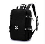 New men's shoulder bag canvas backpack schoolbag Korean high school students