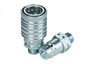 Quality Hydraulic Quick Push Pull Coupling Steel For Agriculture Machine Zinc CR3 wholesale