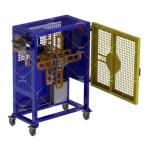 1.5ton Electric Wire Cable Coiling Machine for 630mm Steel Wire Rope Rewinding