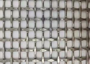 China SGS 0.6m-1.5m stainless steel mesh cladding Facades Curtain Wall Metal Mesh on sale