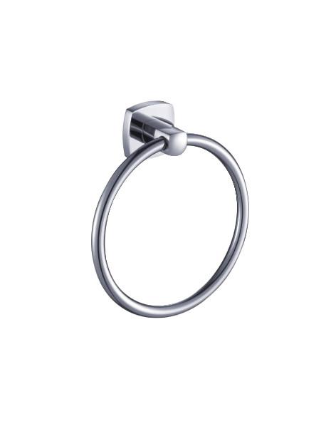 Modern Brass Towel Ring Holder Bathroom OEM Wall Mounted