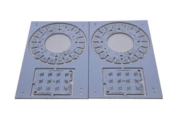 Aluminium LED Light Single Sided White Ink Metal Core PCB