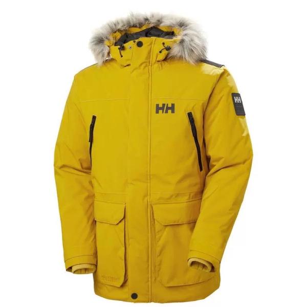 Helly Hansen men's fashion outdoor parka fur collar down jacket Doberman parka