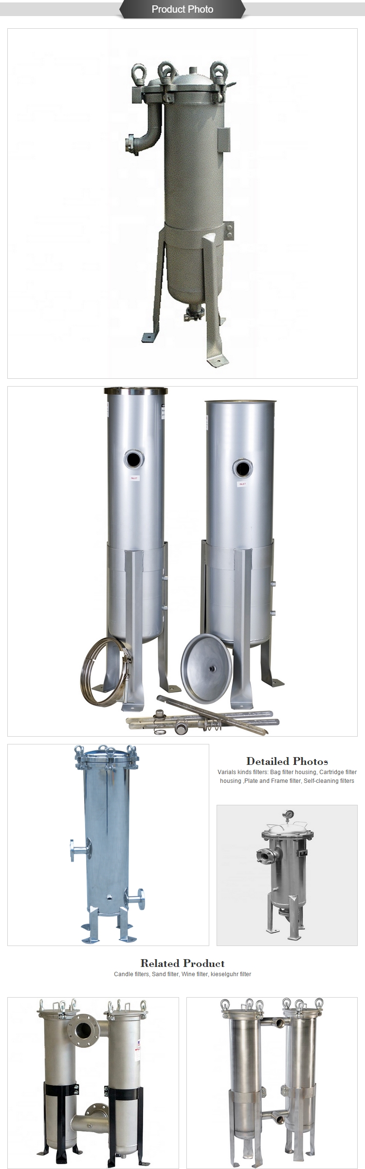 Self Cleaning Steel Micron Filter for Liquid Filtration and Video Technical Support