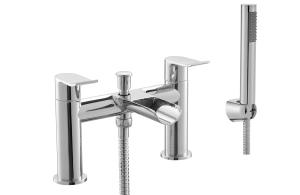 Quality Polished Bath Shower Mixer Taps / Modern Brass Shower Faucet wholesale