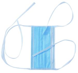 Quality Anti Dust 3 Ply Sterile Disposable Tie On Surgical Masks wholesale