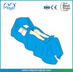 Cathlab Disposable Surgical Femoral Angiography Drape with 4 hole